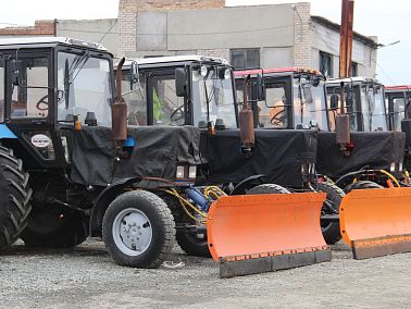 В Копейске перешли на зимнее содержание дорог