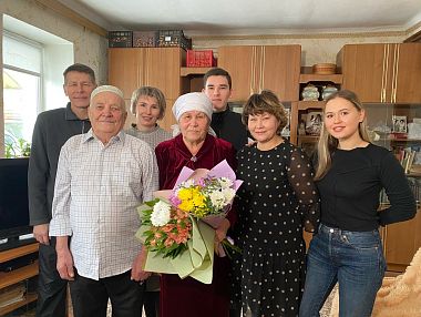 Копейская семья отметила 60-летие совместной жизни