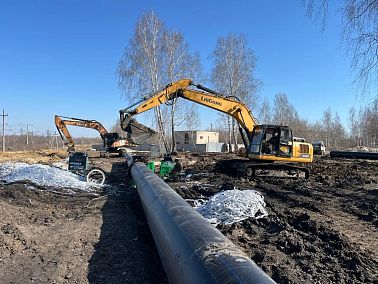 В Копейске прокладывают водовод