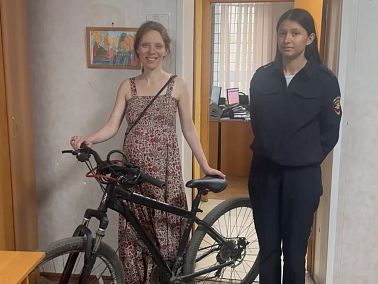 В Копейске полицейские вернули похищенный велосипед