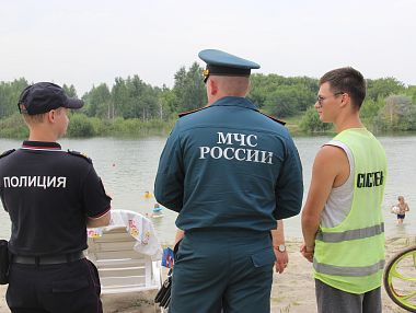 В Копейске проверили безопасность на водоёмах