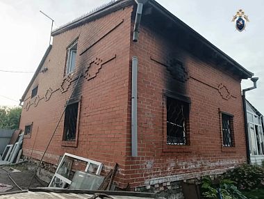 Следователи выясняют причины пожара в Копейске
