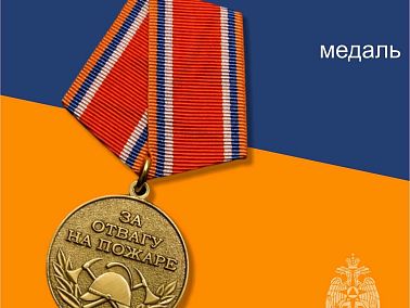 Восемь спасателей из Копейска награждены медалью