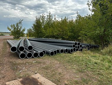 Новый водовод обеспечит круглосуточной водой посёлки Копейска