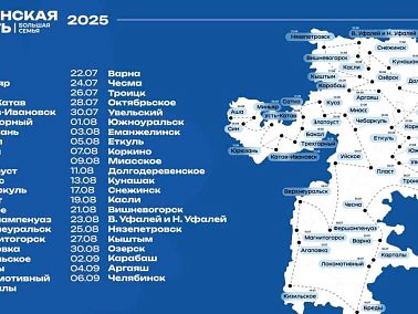 Челябинская область – большая семья