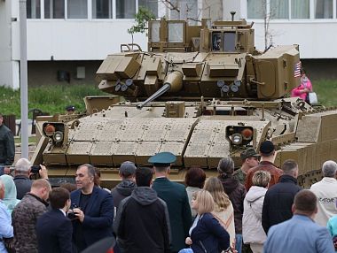 Выставка трофейной военной техники стран НАТО приезжает в Челябинск