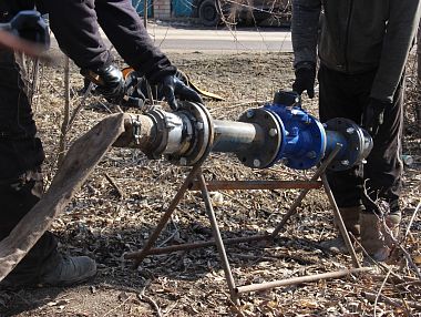 В Копейске продолжаются работы по водопонижению