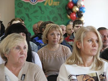 В Копейске автопредприятие отметило 70-летие