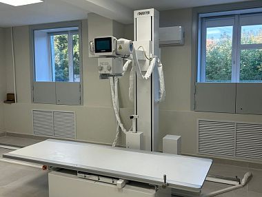 В копейской поликлинике заработал новый цифровой рентген-аппарат