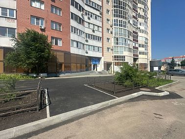 МУП КСВВ восстановили территорию после земляных работ