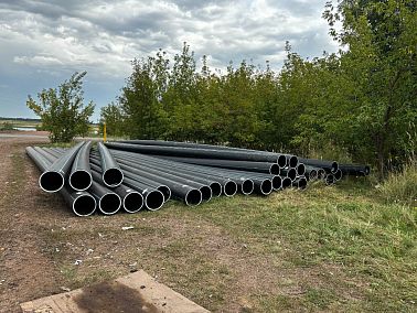 Новый водовод обеспечит круглосуточной водой посёлки Копейска