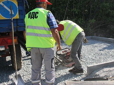 В Копейске активно обустраивают контейнерные площадки