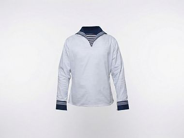 Музейный предмет рассказывает: форменная рубашка матроса (летняя)