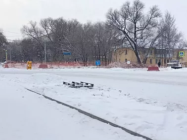 В Копейске продолжают ремонт коллектора на улице Кожевникова