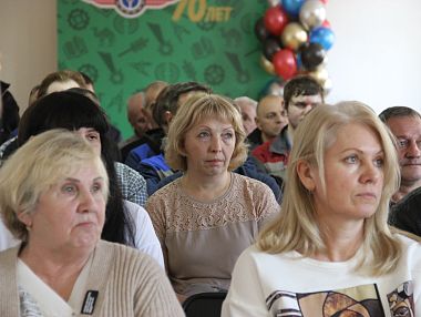 В Копейске автопредприятие отметило 70-летие