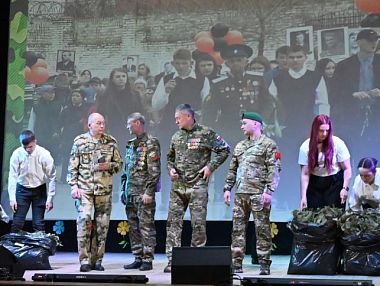 624 метра маскировочных сетей отправились из Потанино в зону СВО