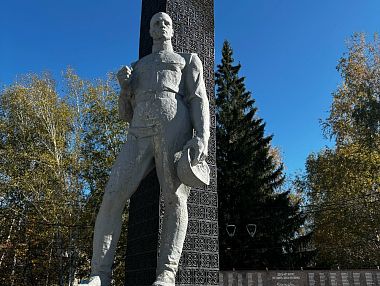 Монумент Победы в Копейске обновят до конца октября