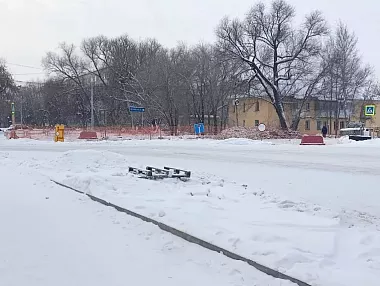 В Копейске продолжают ремонт коллектора на улице Кожевникова