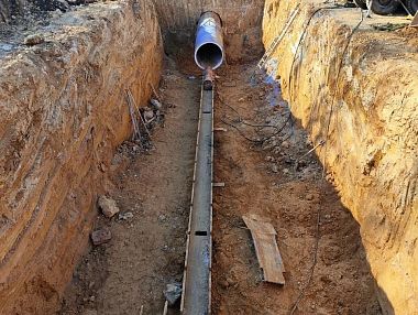 В Копейске продолжается строительство магистрального водовода в рамках «Большого ремонта 74»