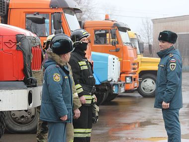 В Копейске проведены учения по ликвидации паводковых ситуаций 
