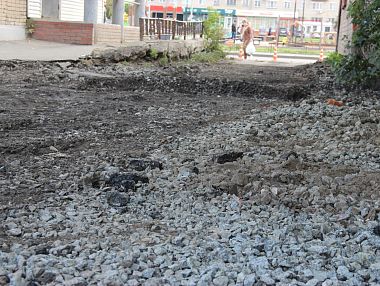 В Копейске обновляют межквартальные проезды