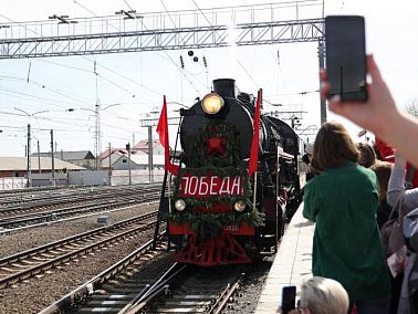 Перед 9 Мая в Челябинск прибудет «Поезд Победы»