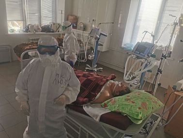 Главврач рассказал о ситуации в копейском ковидном госпитале