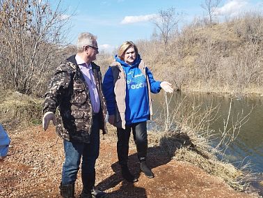 Светлана Логанова проинспектировала главные точки подтопления в Копейске