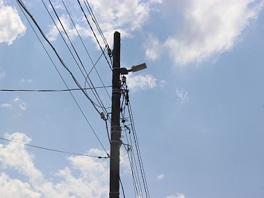 В Копейске идёт ремонт уличного освещения