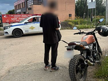 В Копейске продолжается акция «Мотоциклист»