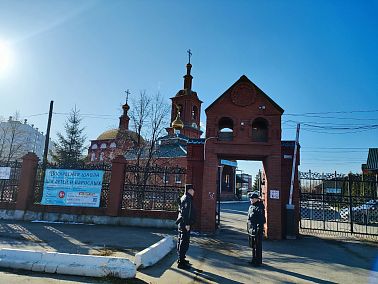 Полицейские Челябинской области обеспечили правопорядок при проведении религиозных мероприятий в Вербное воскресенье