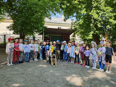 Полиция Копейска провела спортивную акцию для детей
