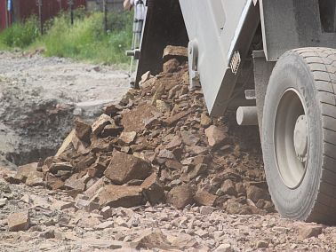 Грейдирование дорог в Копейске продолжается