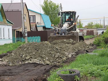 В Копейске стартовал ремонт грунтовых дорог